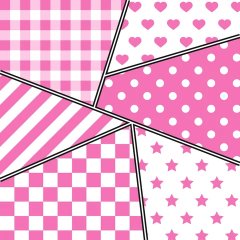 コミック6コマのうちわ見本